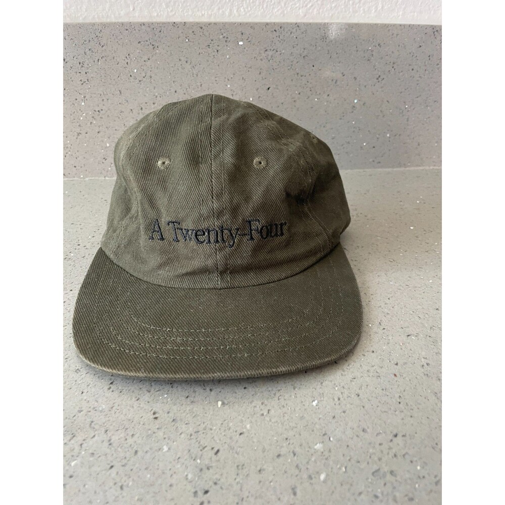 A24 Green Hat A Twenty-Four Cap Strapback Adjustable Indie Film Movie